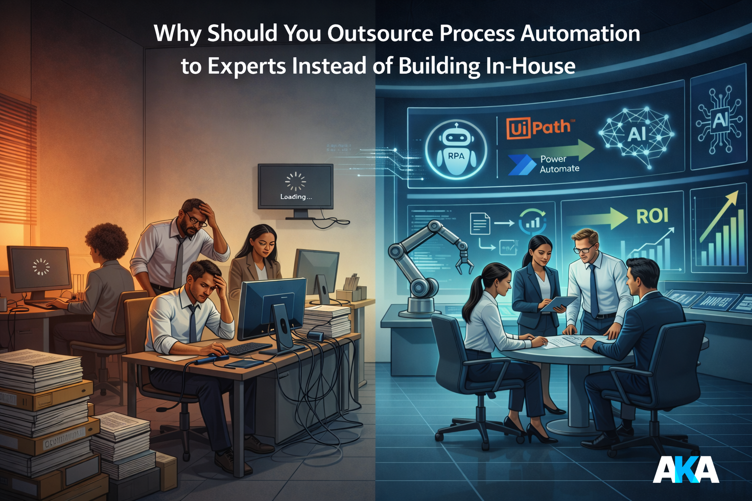 Why Should You Outsource Process Automation to Experts Instead of Building In-House?